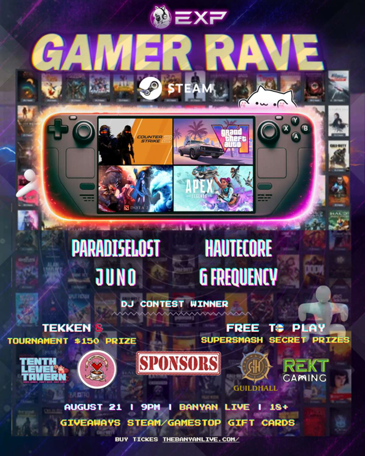 Gamer Rave: The Ultimate Gaming Party!