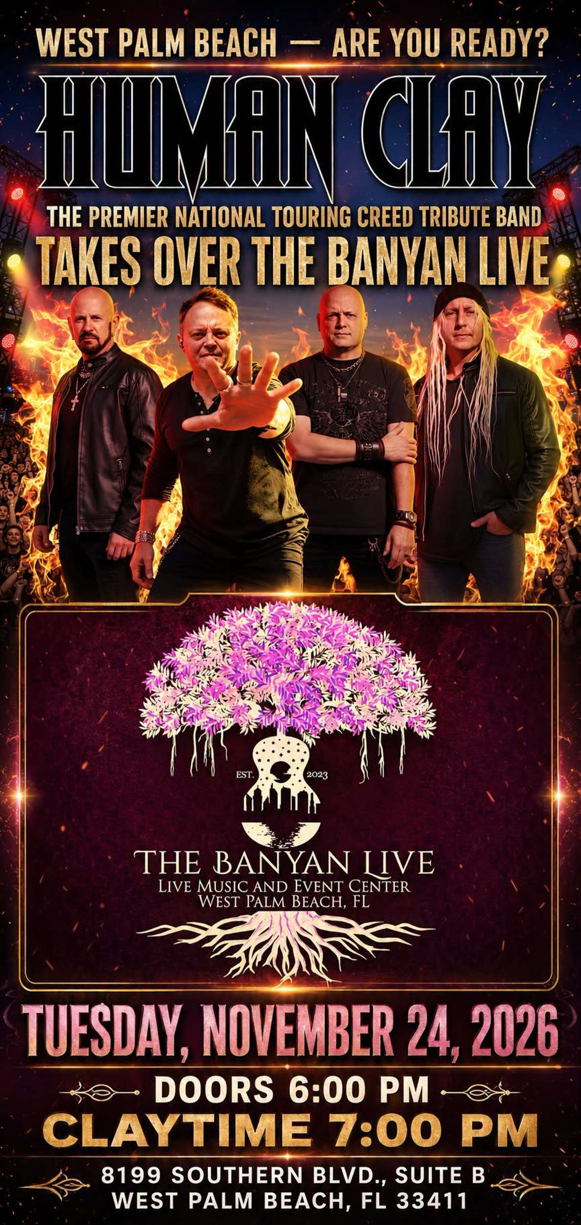 Human Clay – The Premier National Touring Creed Tribute Band