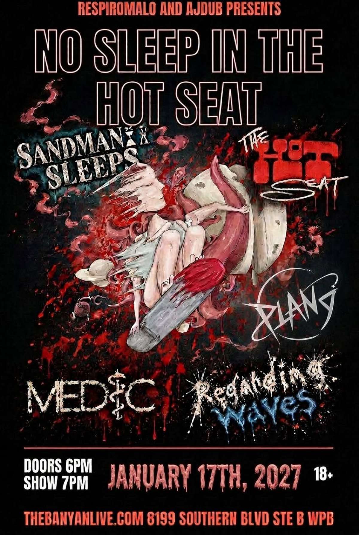 No Sleep In The Hot Seat